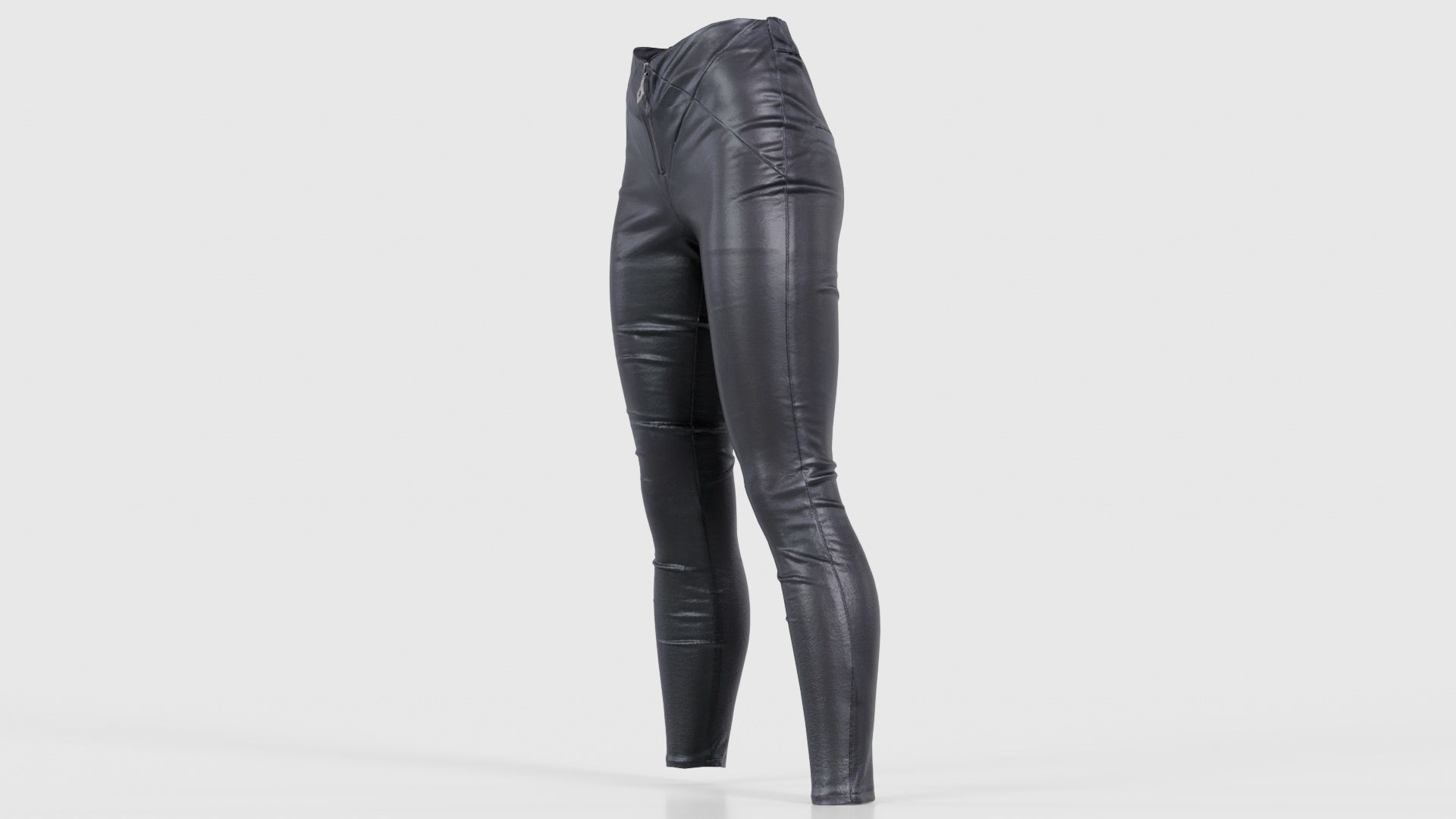 Cross Stitched Leggings Low-poly 3D model_25