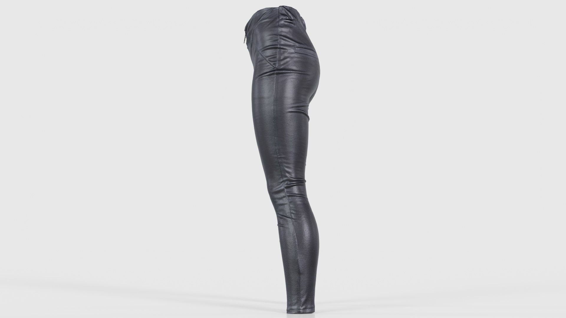 Cross Stitched Leggings Low-poly 3D model_24