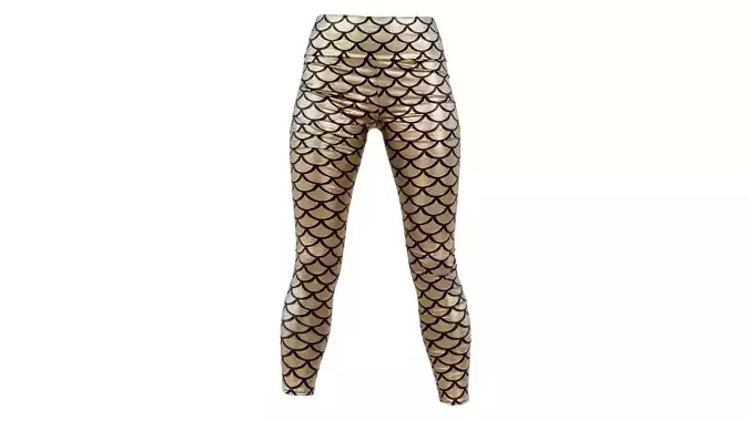 Fish Scale Leggings