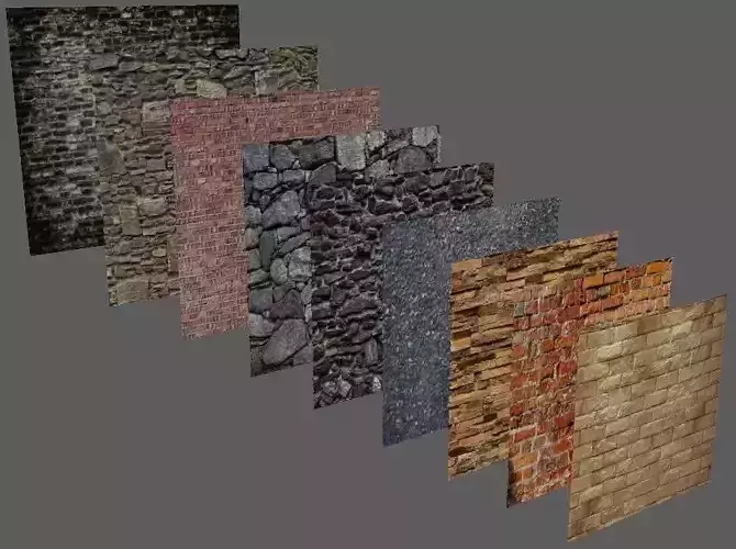 Walls Pack 3D Models