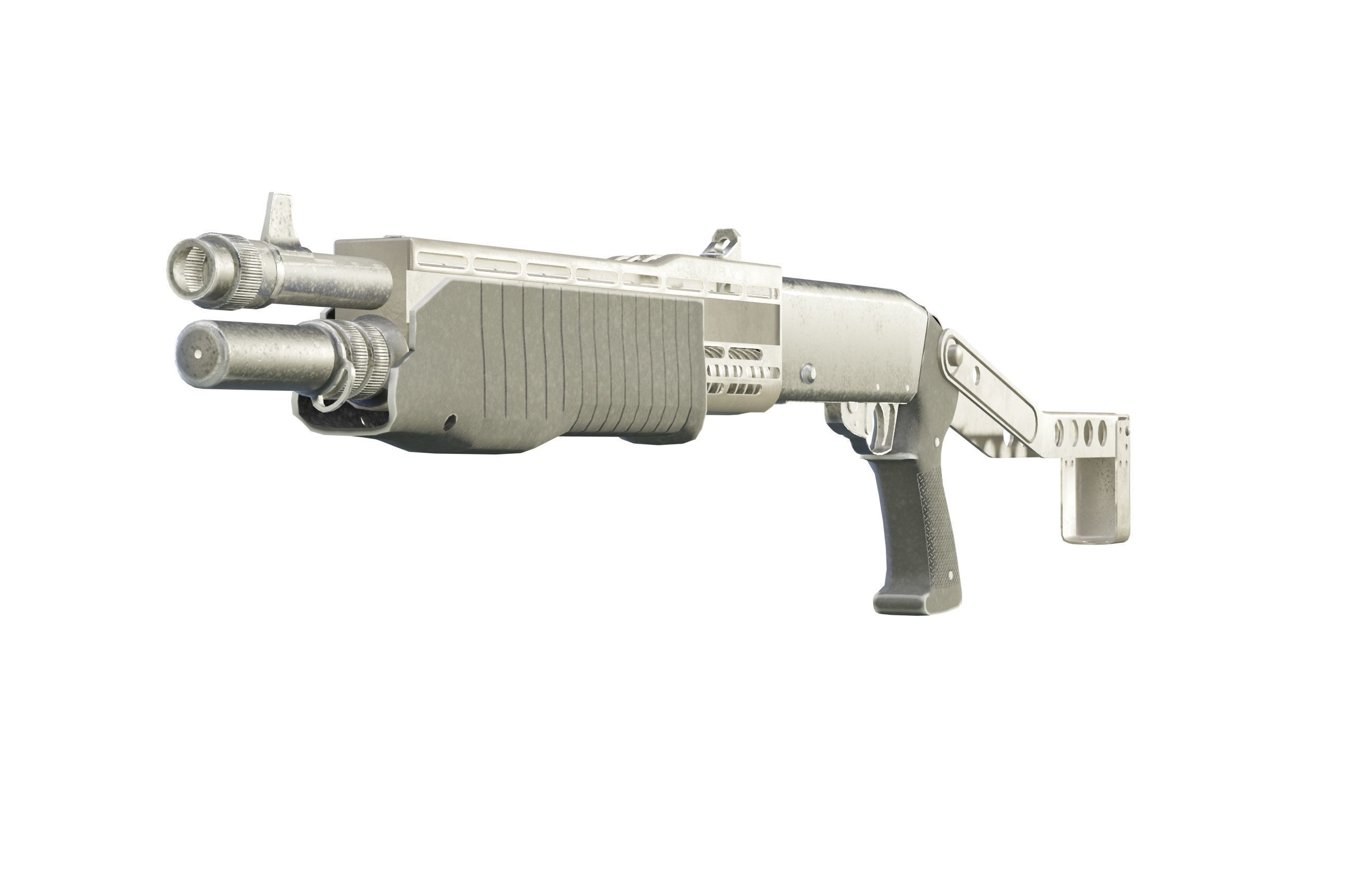 Franchi SPAS-12 3D model_3