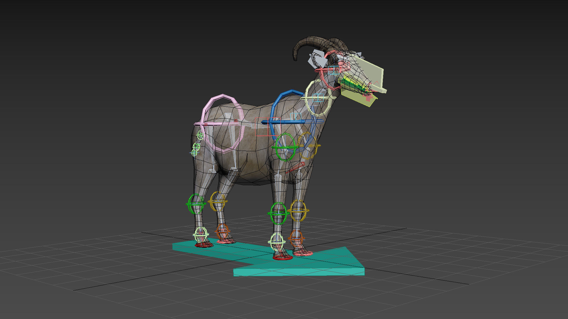 Top Goat 8K - 3d animated 3D model_26