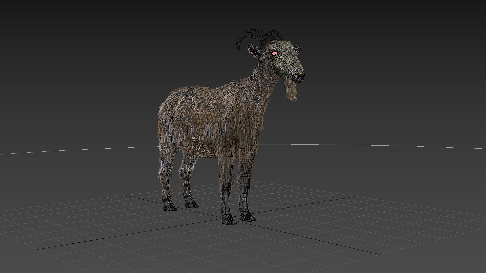 Top Goat 8K - 3d animated 3D model_21
