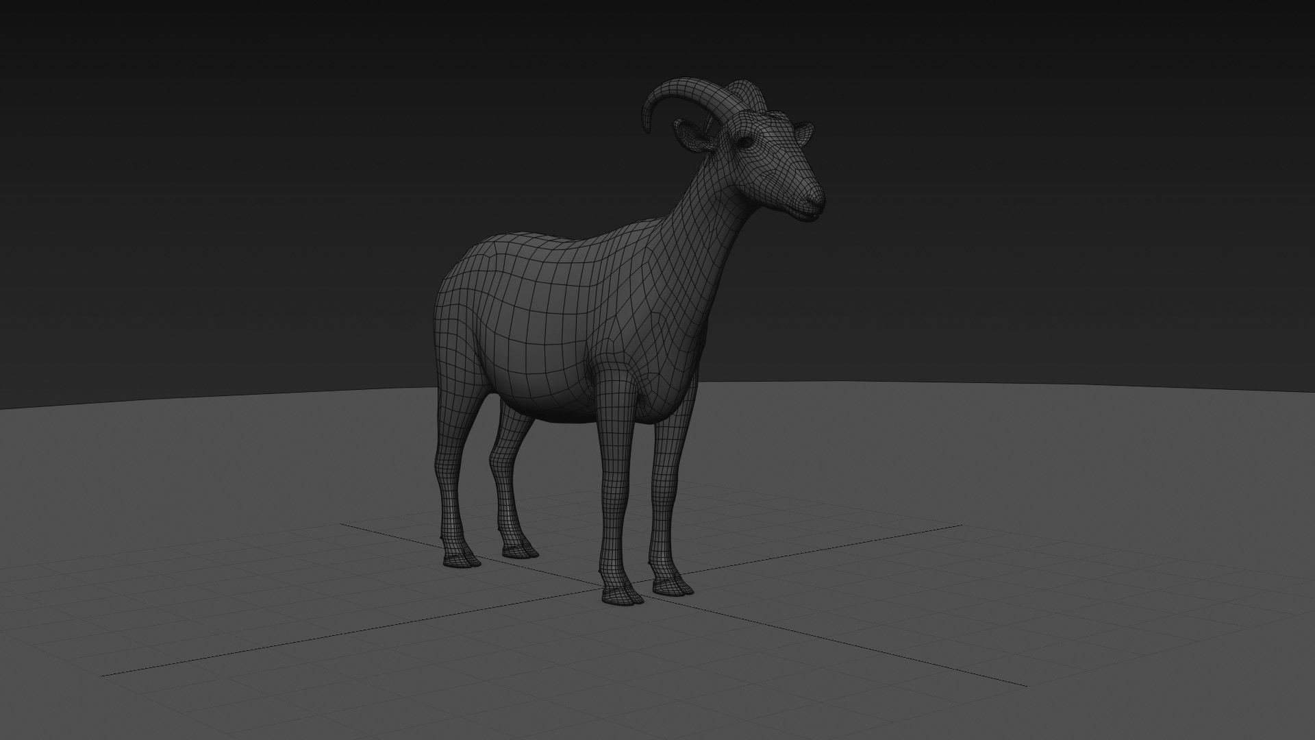 Top Goat 8K - 3d animated 3D model_24