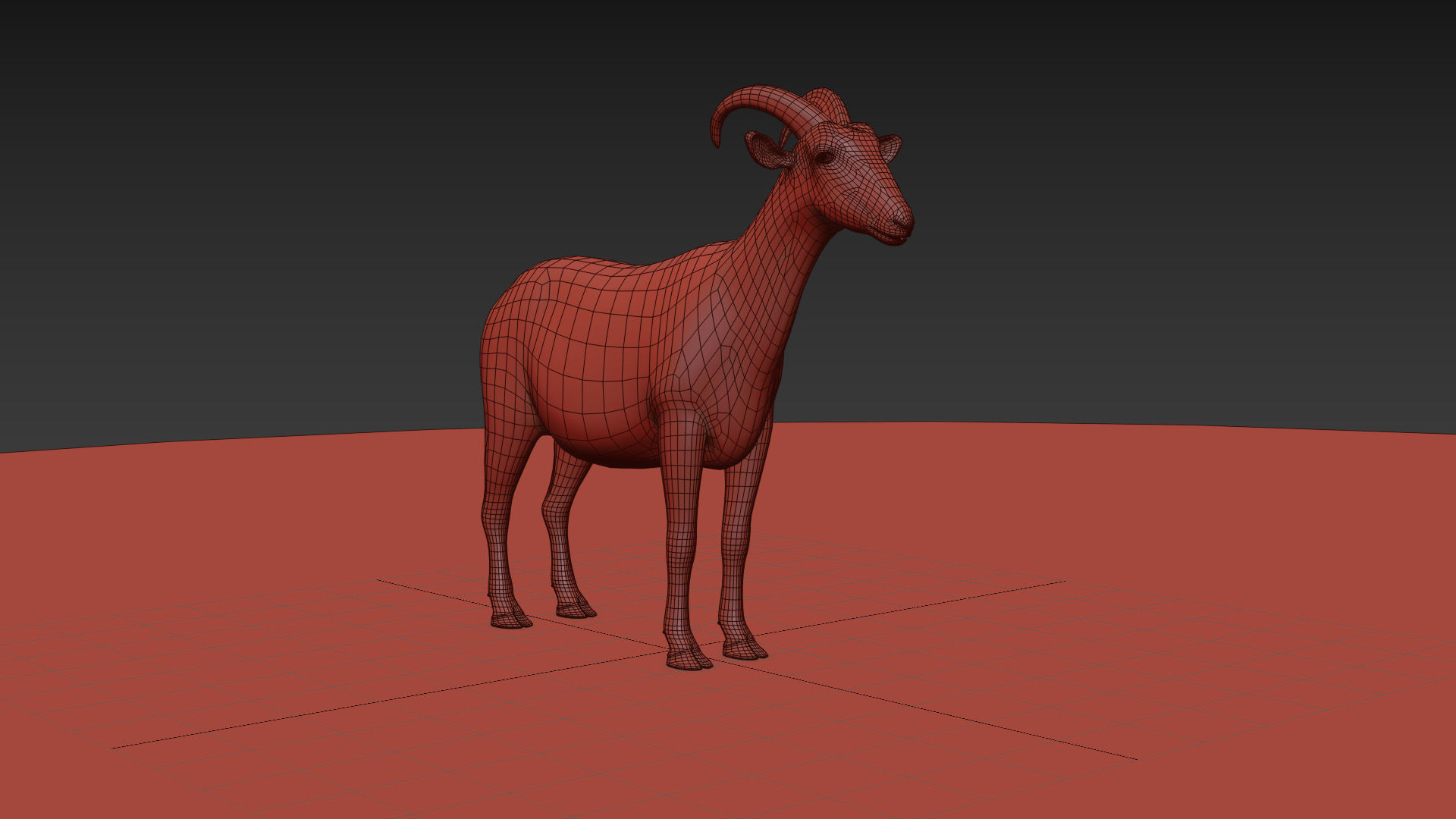 Top Goat 8K - 3d animated 3D model_23