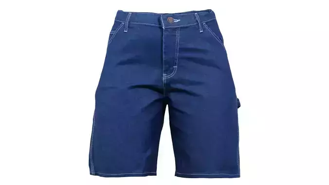 Jeans Shorts Dark Blue