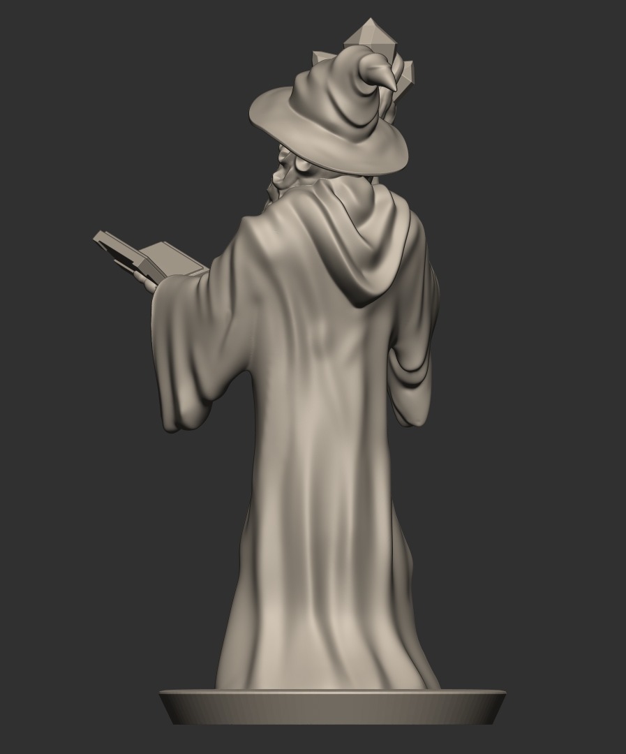 Mage to play dnd 3D print model_8