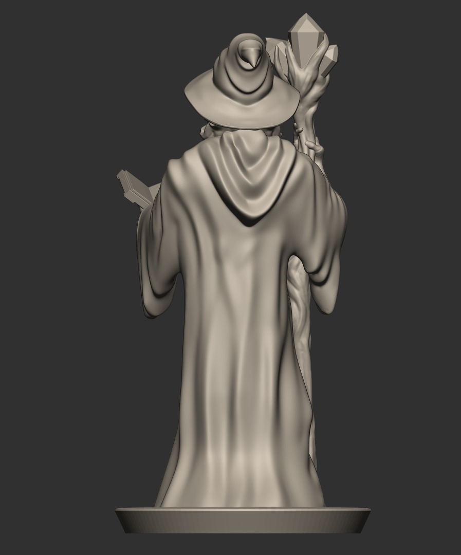 Mage to play dnd 3D print model_9