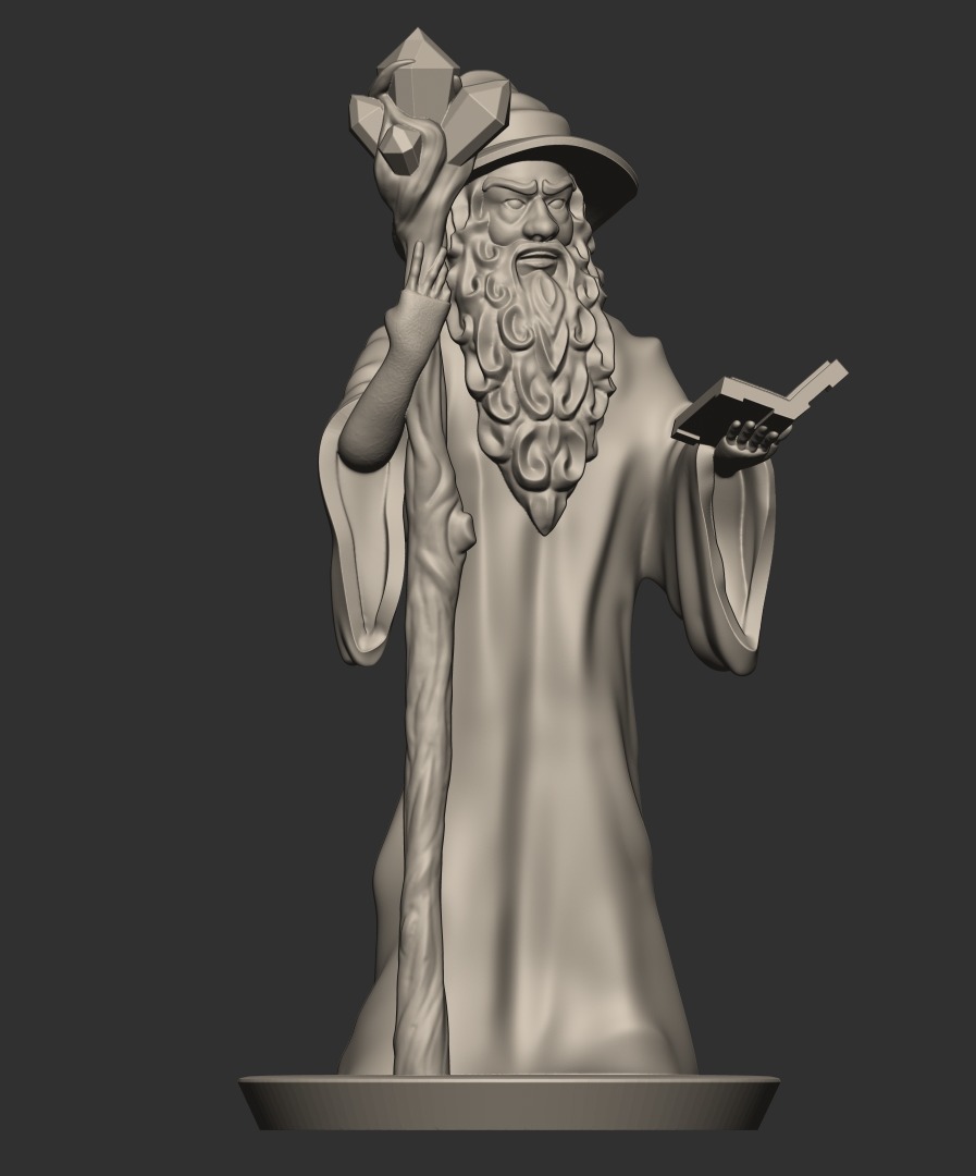 Mage to play dnd 3D print model_16