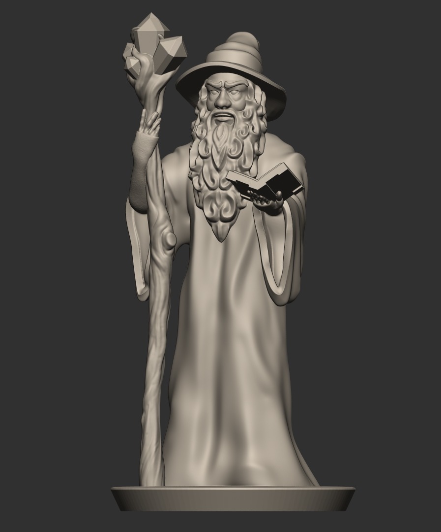 Mage to play dnd 3D print model_2