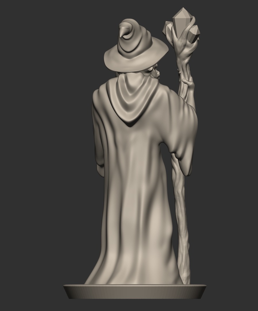 Mage to play dnd 3D print model_10