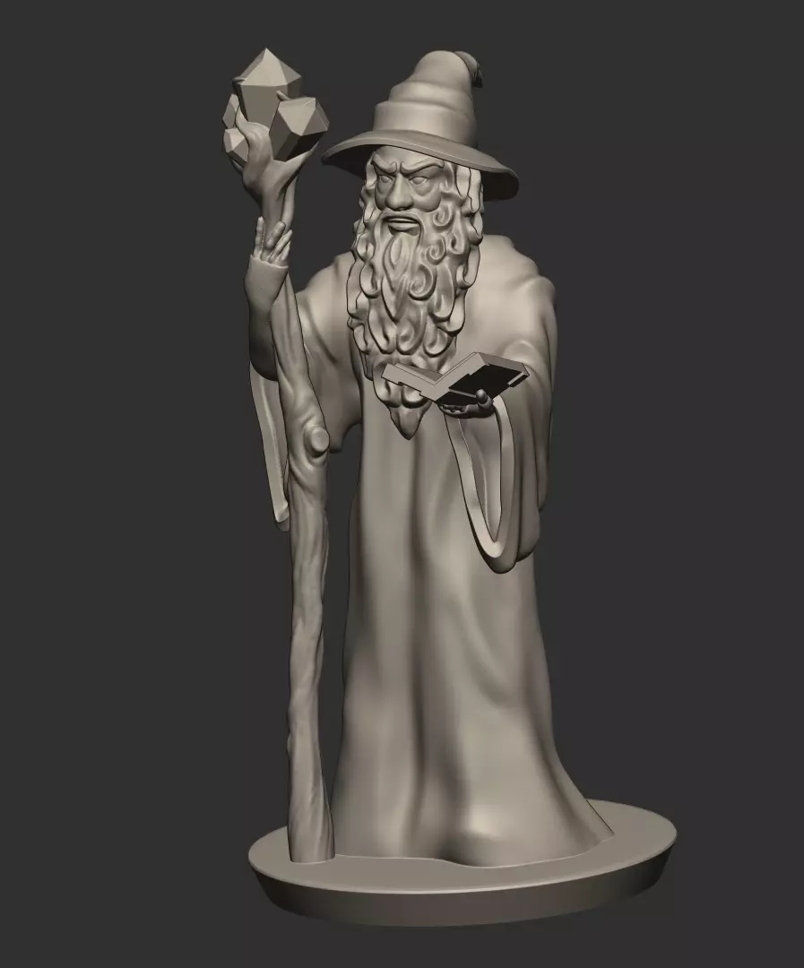 Mage to play dnd 3D print model_0