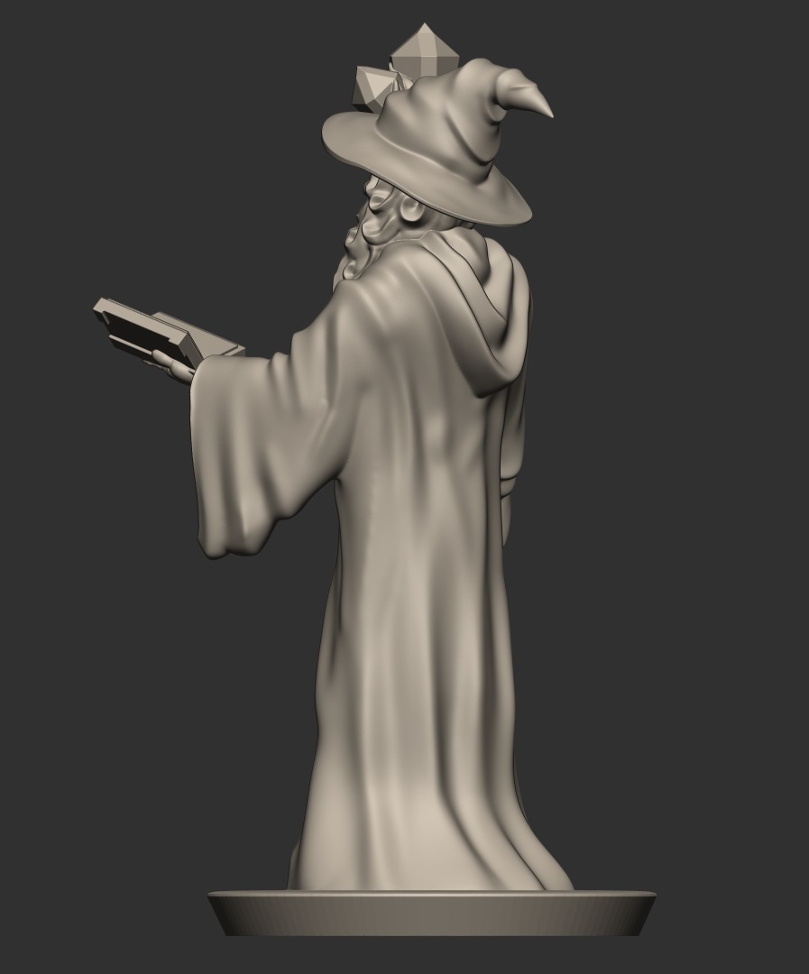Mage to play dnd 3D print model_7
