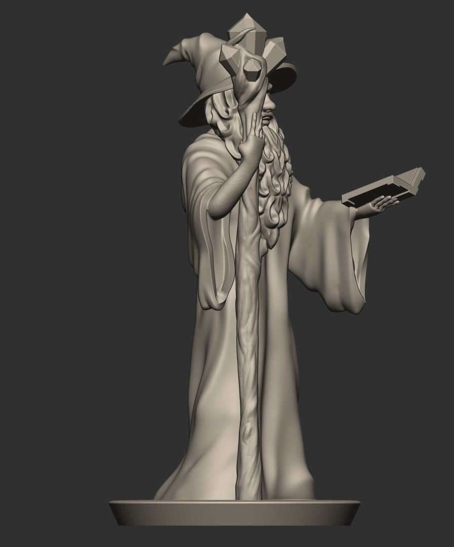 Mage to play dnd 3D print model_14