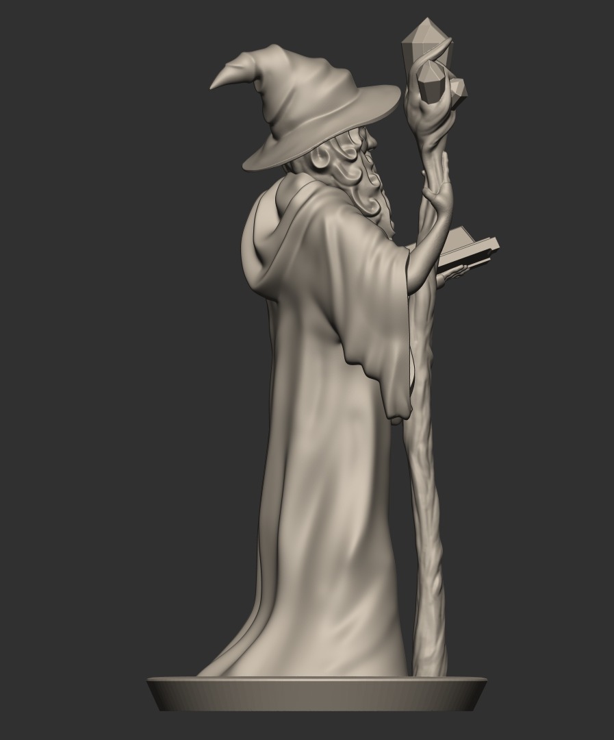 Mage to play dnd 3D print model_12