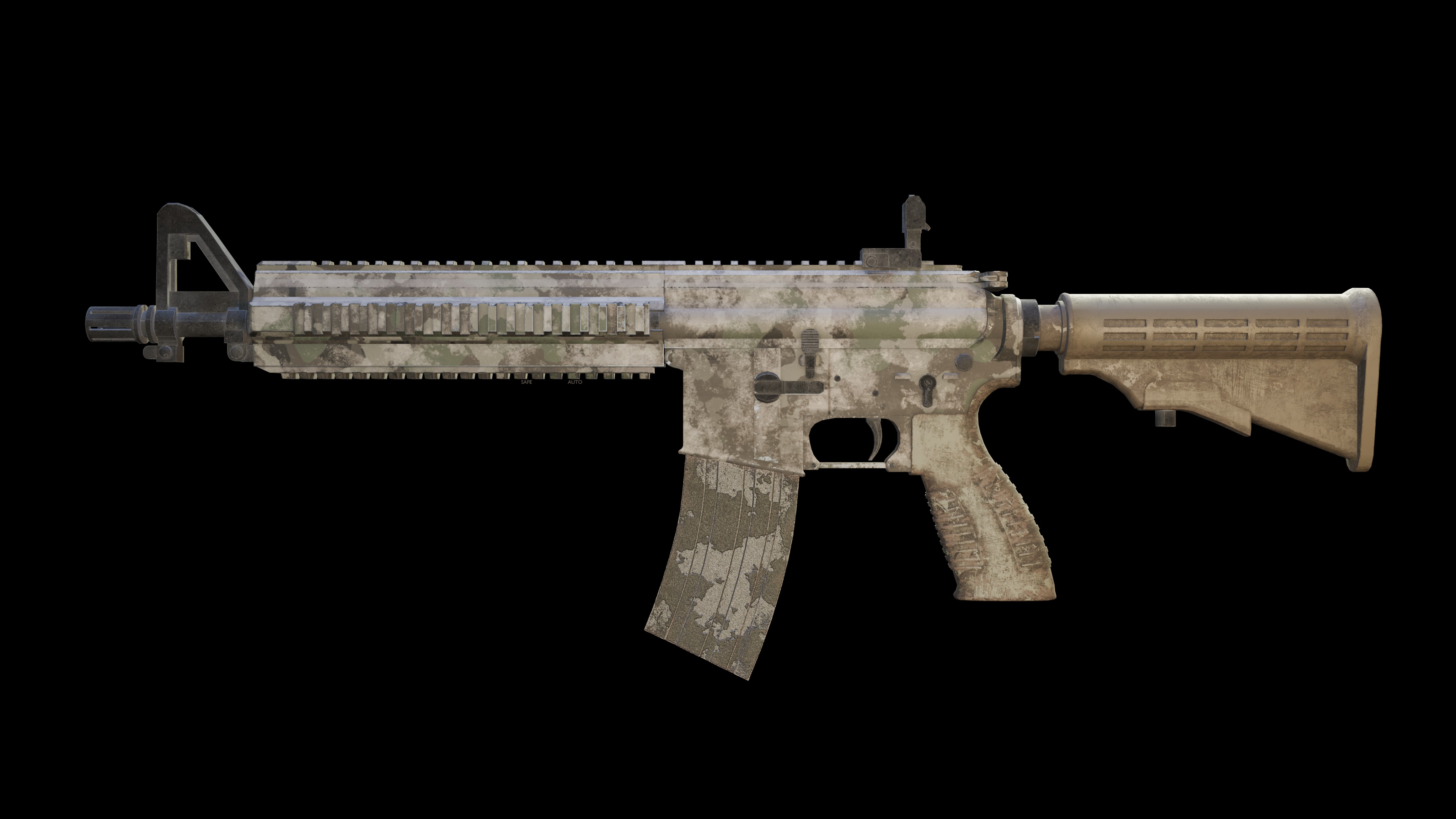 Heckler and Koch HK416 3D model_1
