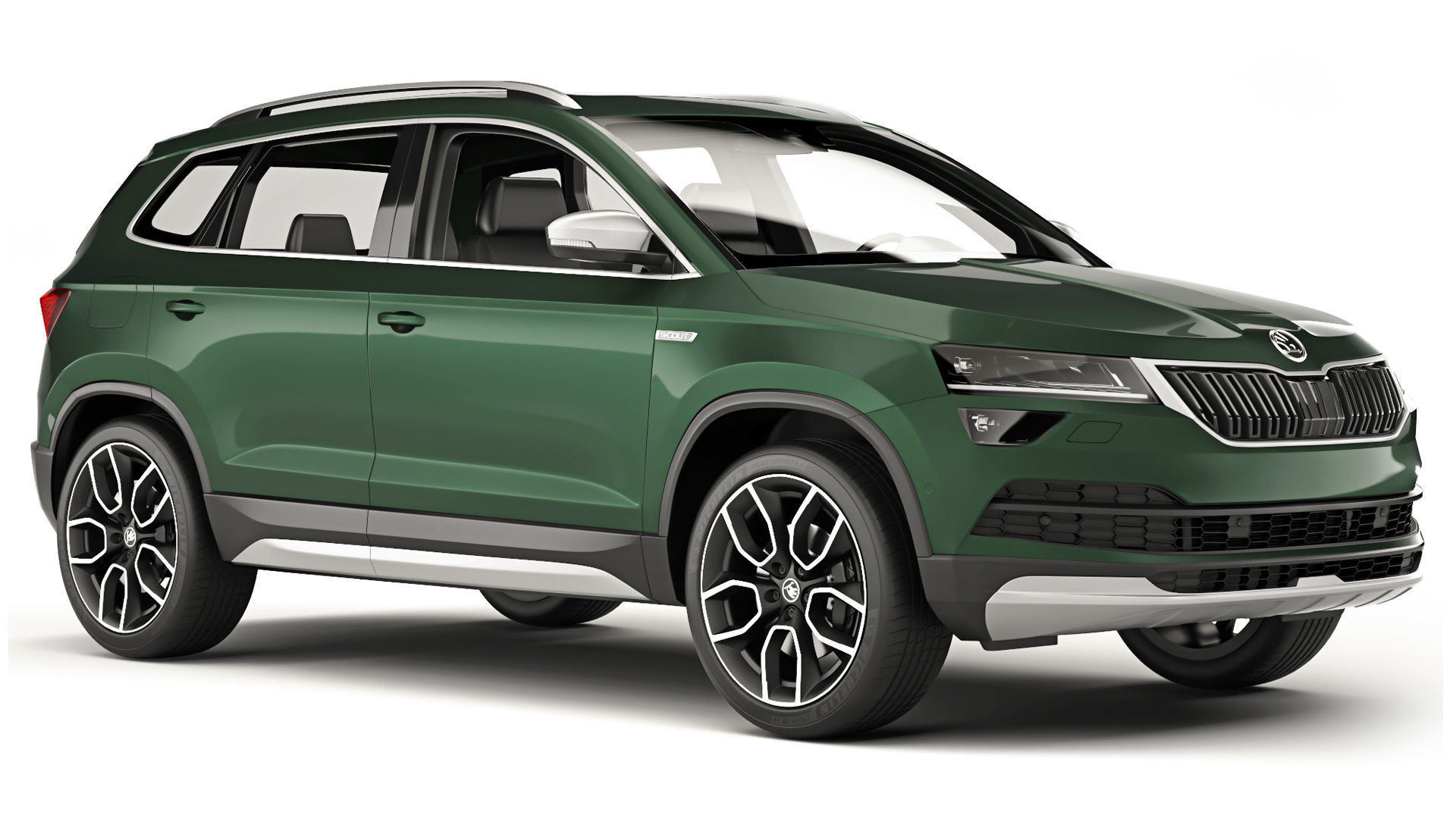 Skoda Karoq Scout 2019 3D model_6