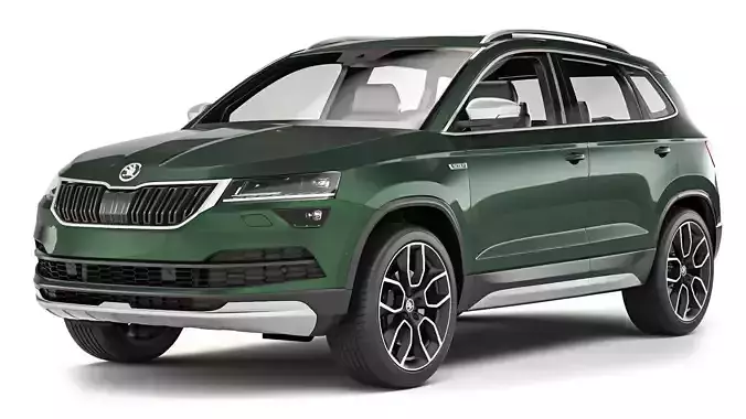 Skoda Karoq Scout 2019 3D model