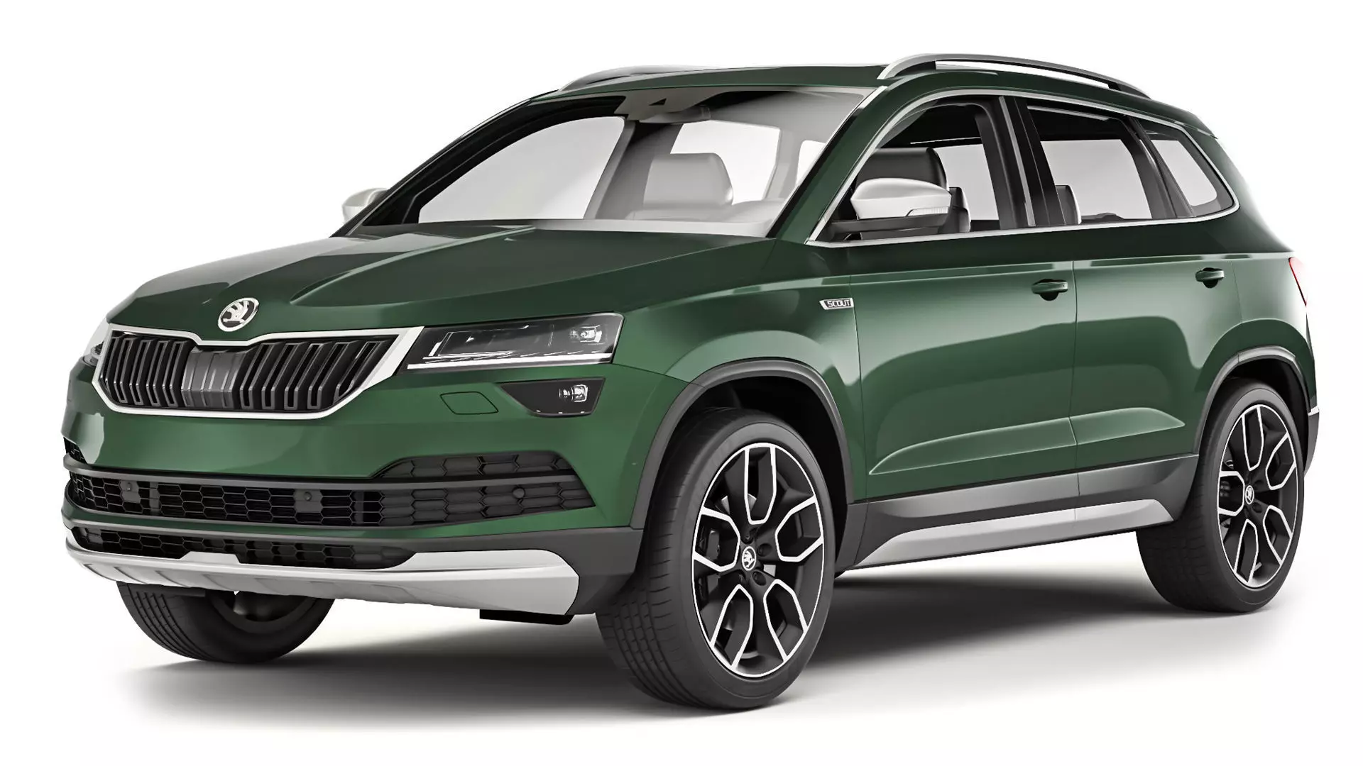 Skoda Karoq Scout 2019 3D model_0