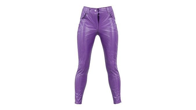 Lovely Vinyl Trousers Low-poly 3D model