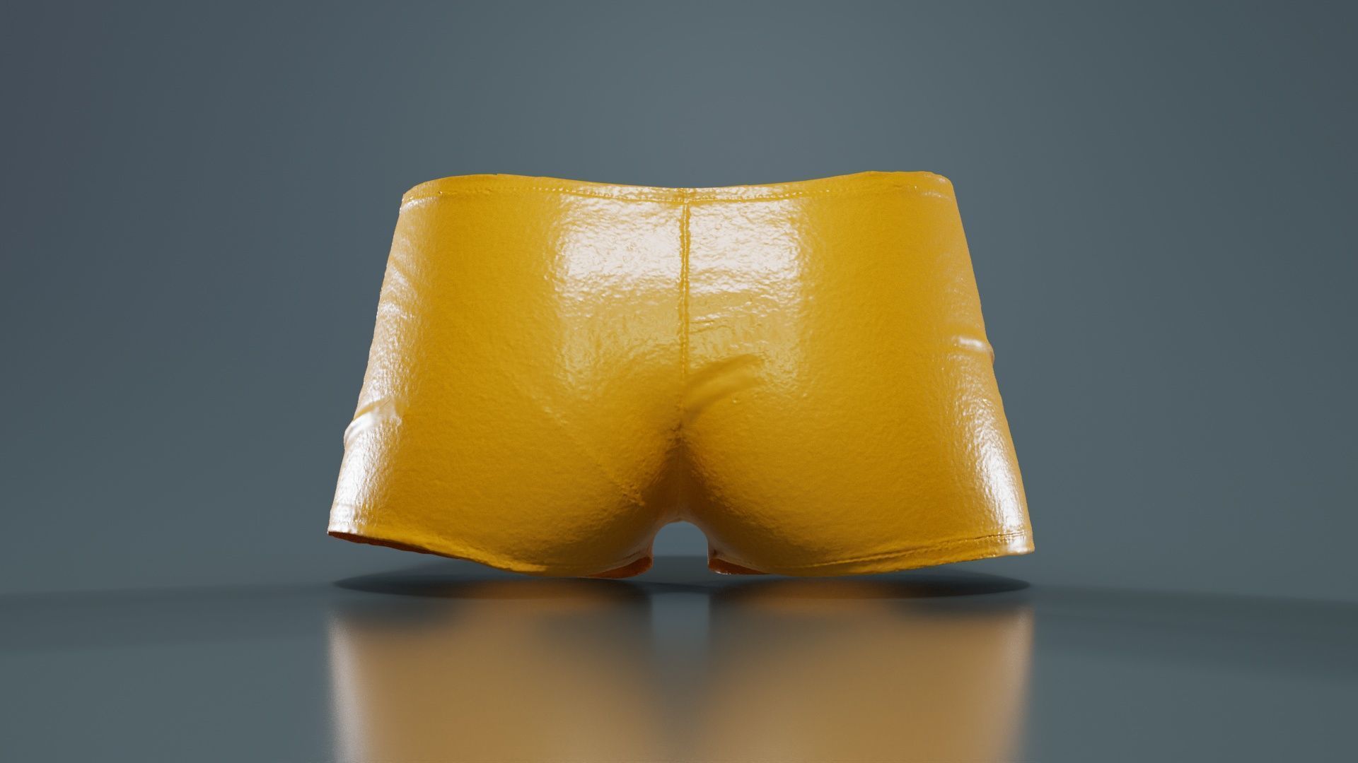 Metallic Easy Shorts Low-poly 3D model_13