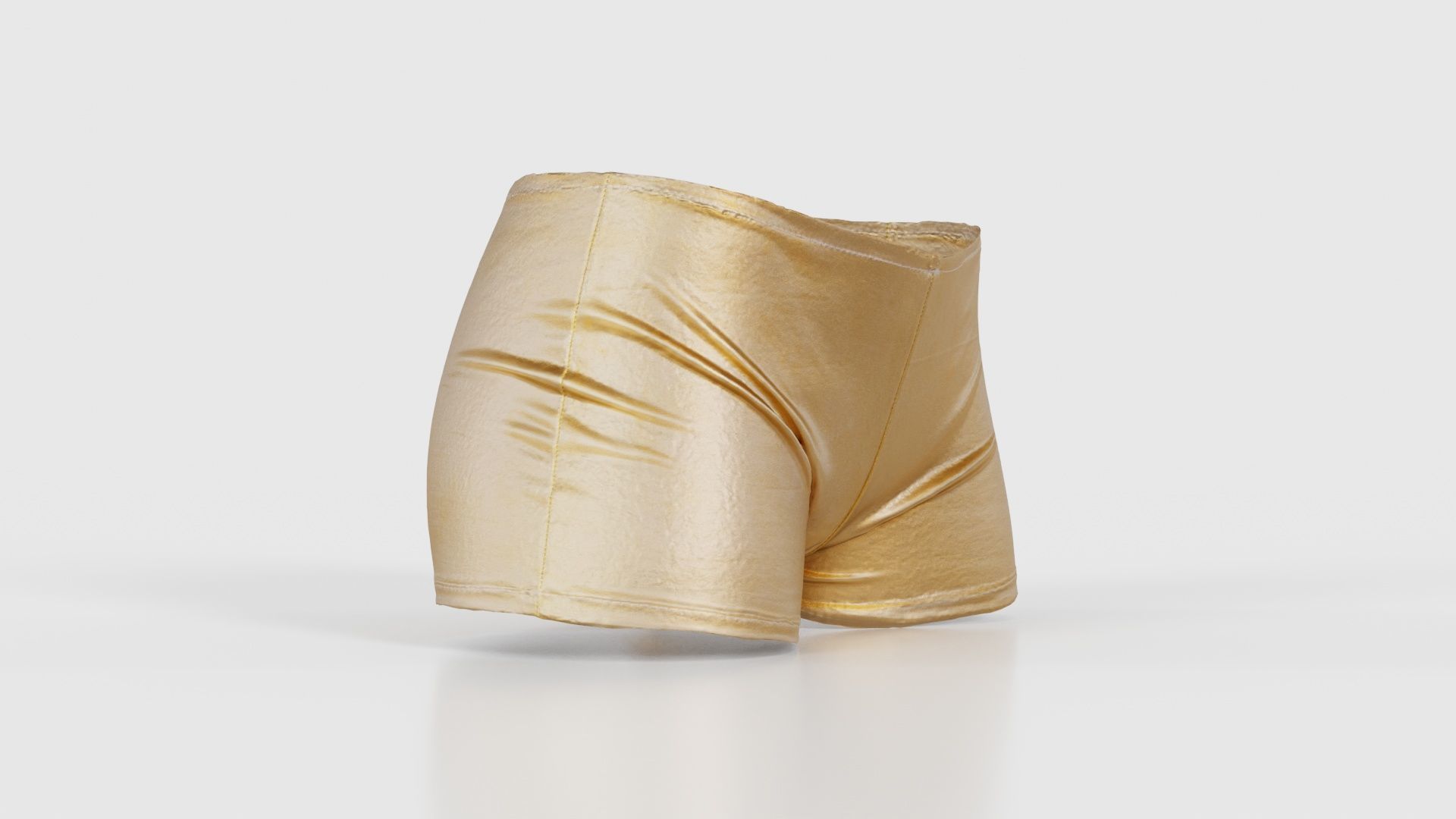 Metallic Easy Shorts Low-poly 3D model_17