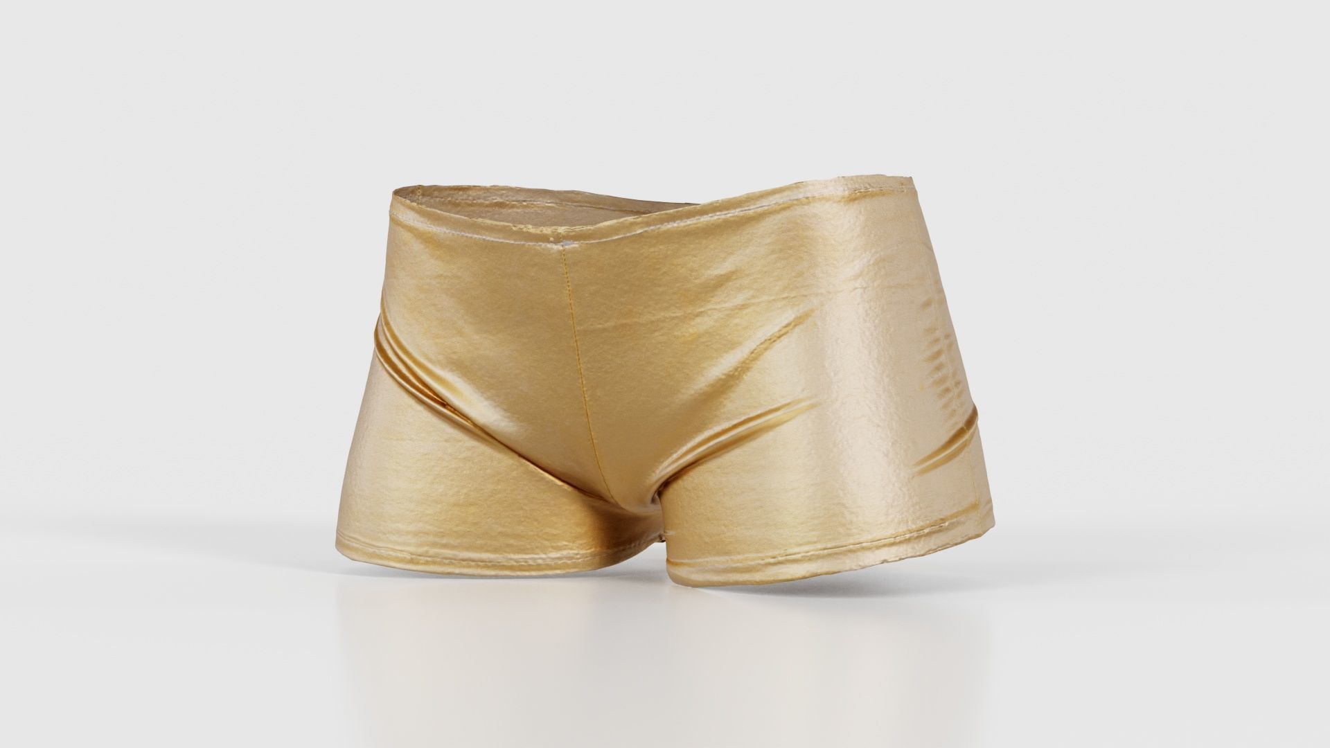Metallic Easy Shorts Low-poly 3D model_26