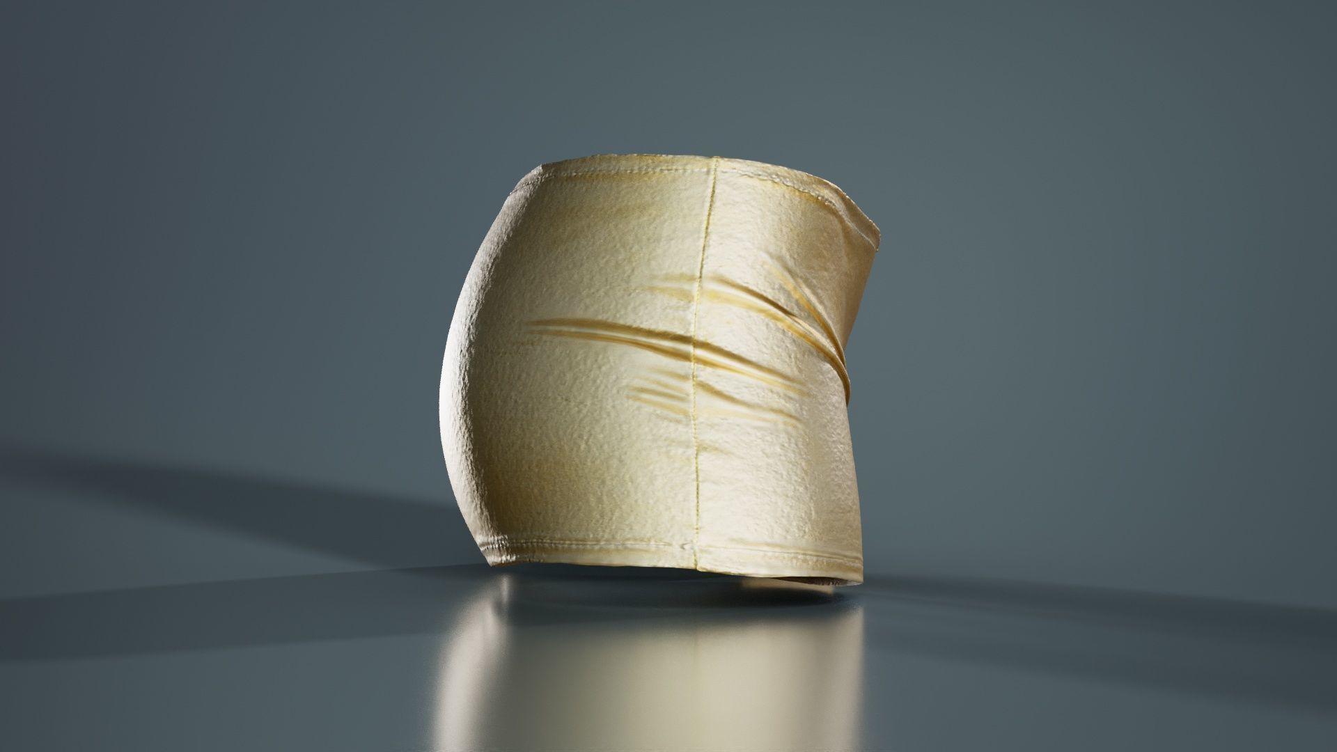 Metallic Easy Shorts Low-poly 3D model_2