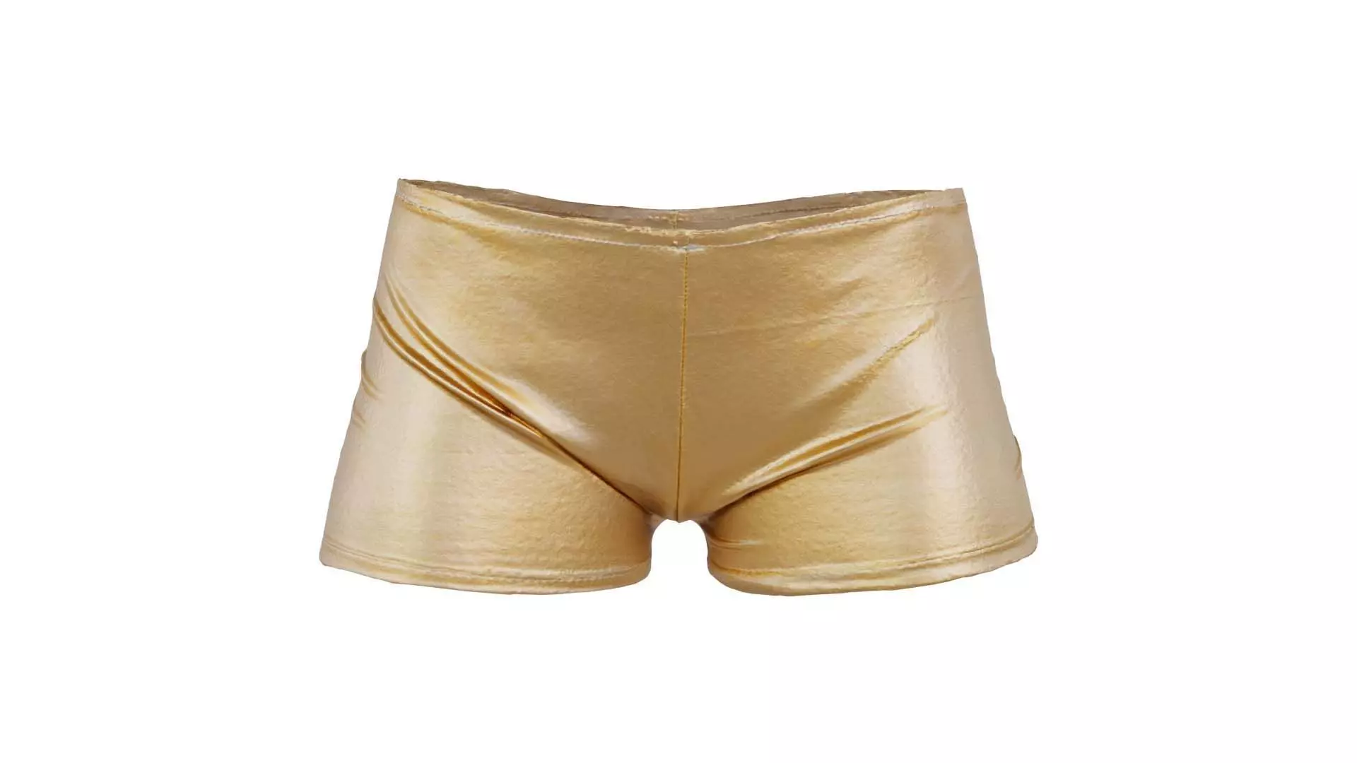 Metallic Easy Shorts Low-poly 3D model_0