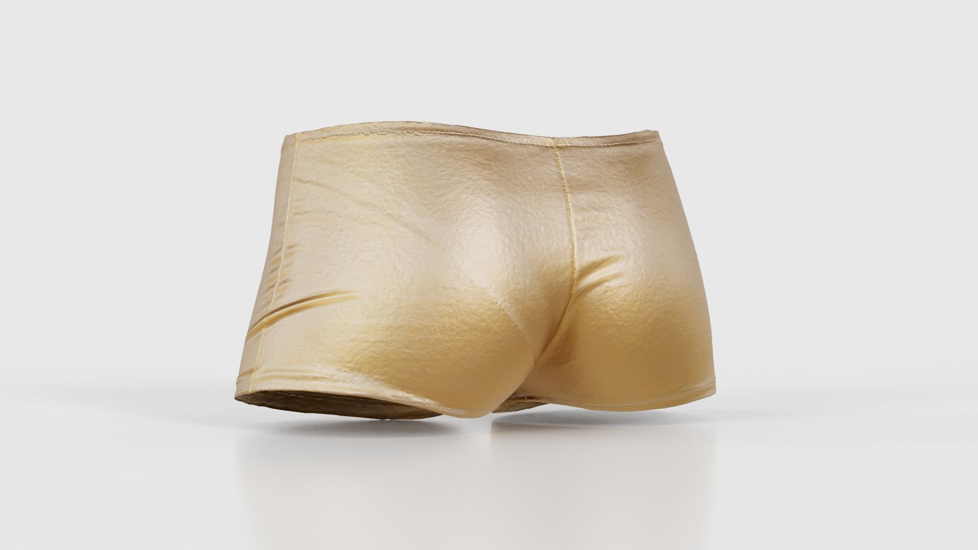 Metallic Easy Shorts Low-poly 3D model_22