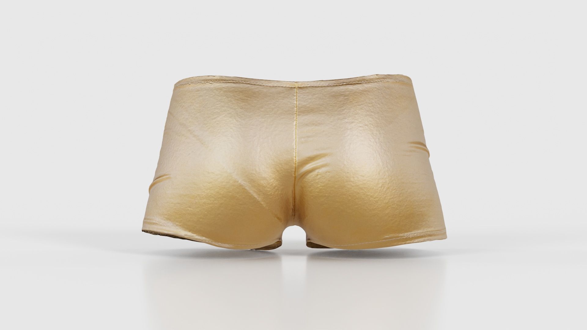 Metallic Easy Shorts Low-poly 3D model_21
