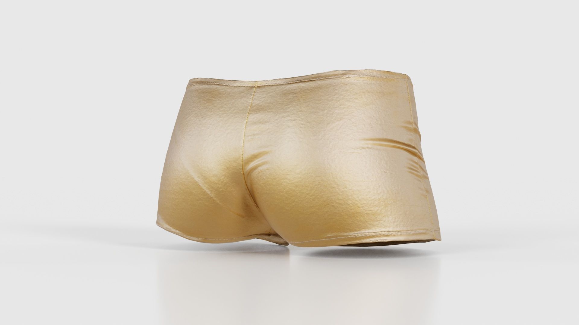 Metallic Easy Shorts Low-poly 3D model_20