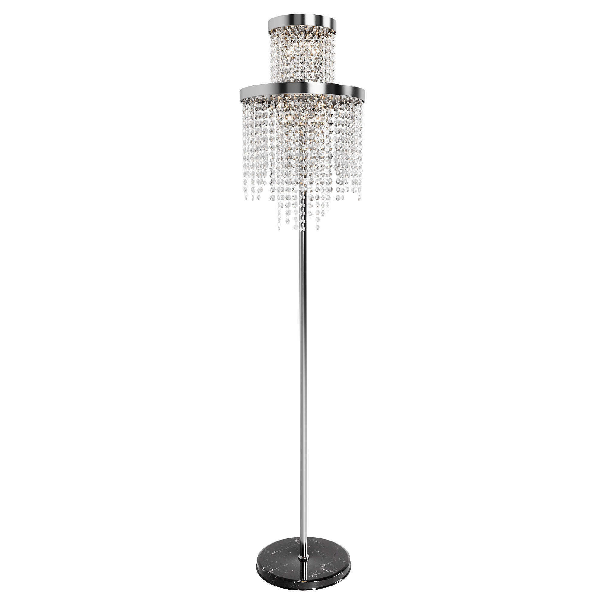 Floor lamp Cascada chrome 62GDM-80231 3D model_1