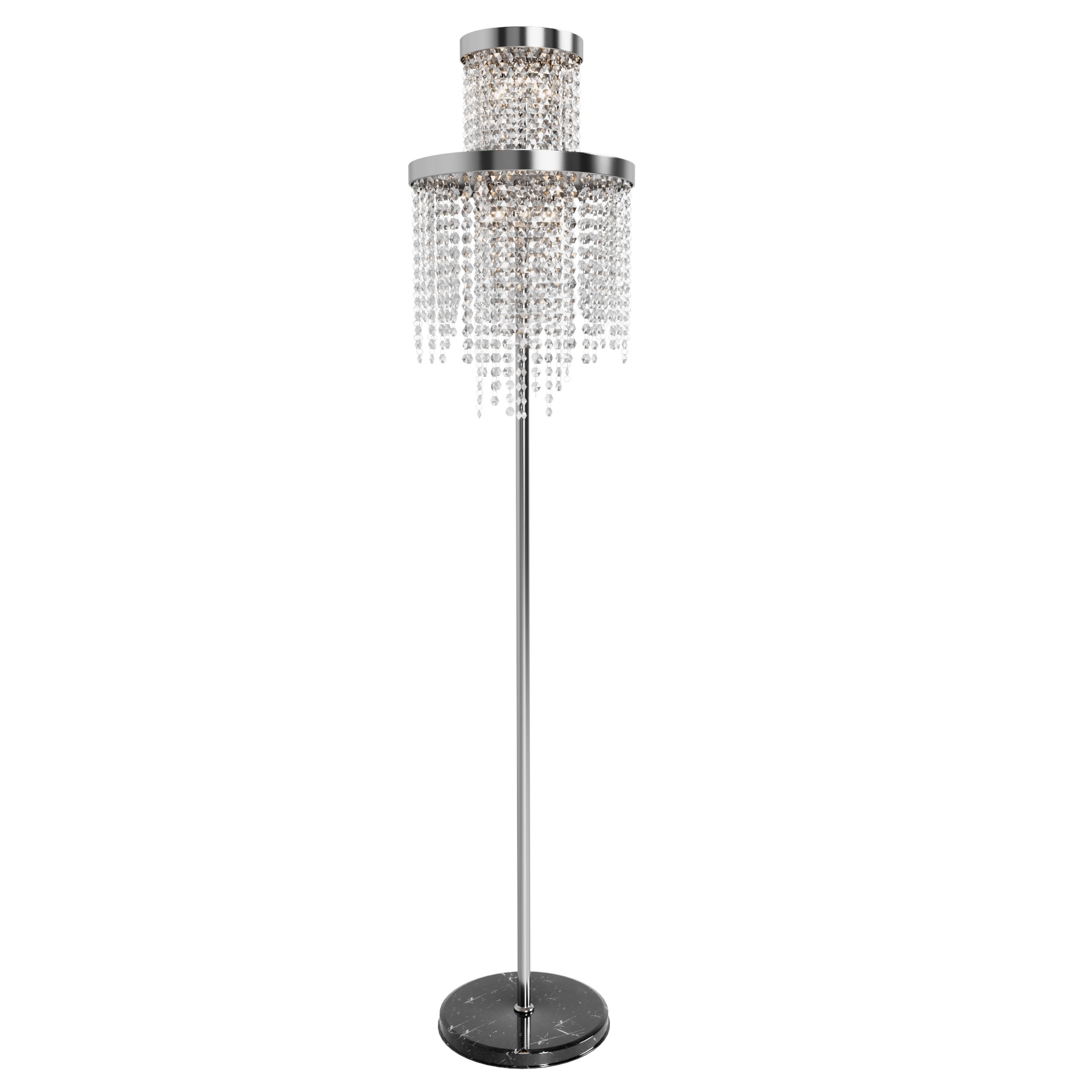 Floor lamp Cascada chrome 62GDM-80231 3D model_6