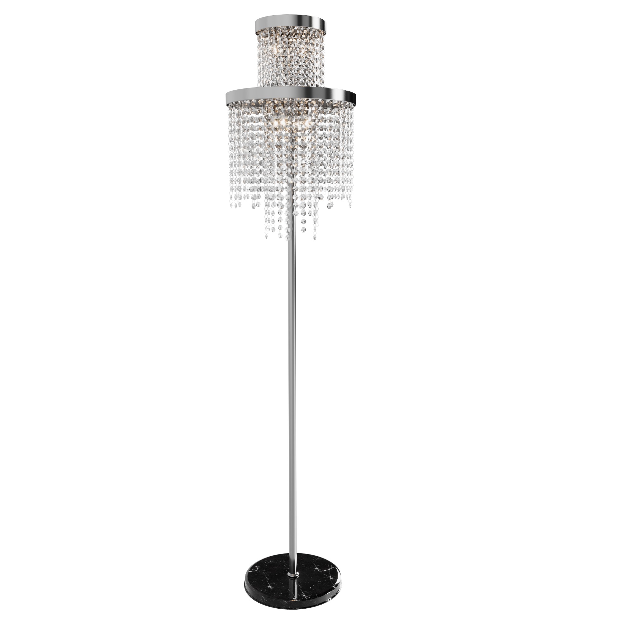 Floor lamp Cascada chrome 62GDM-80231 3D model_7