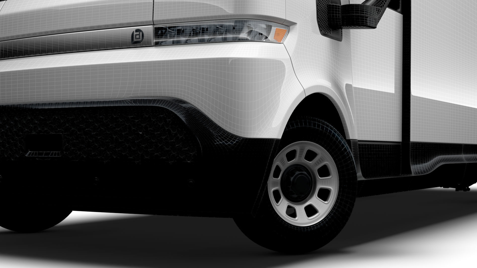 BrightDrop Zevo 400 2022 3D model_17