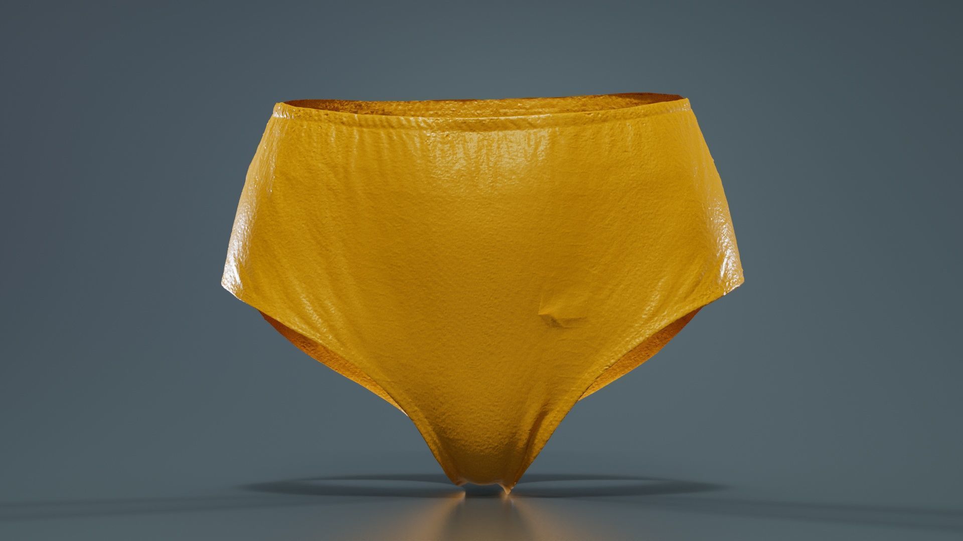 Rainbow Panties Low-poly 3D model_12