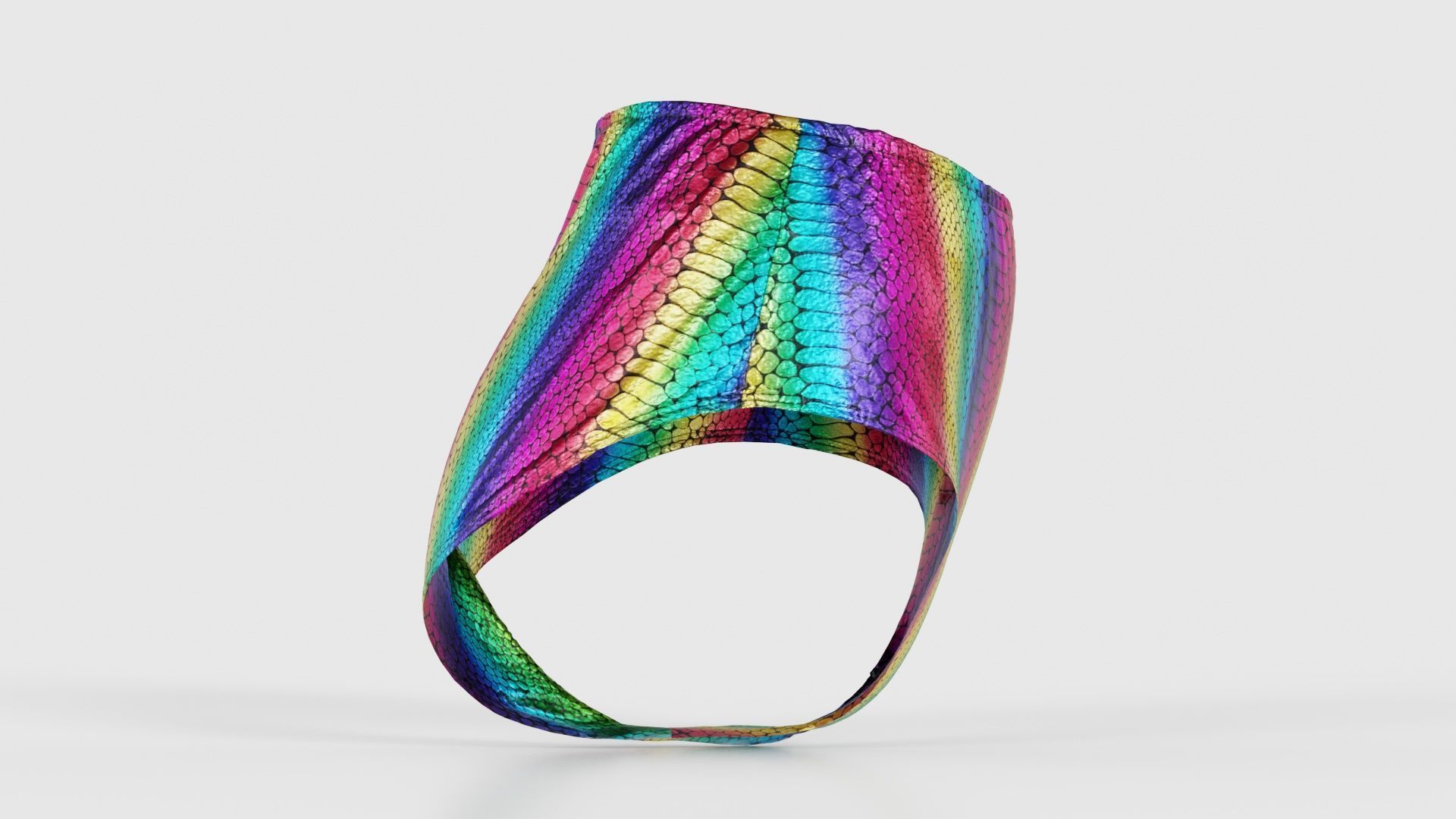 Rainbow Panties Low-poly 3D model_18