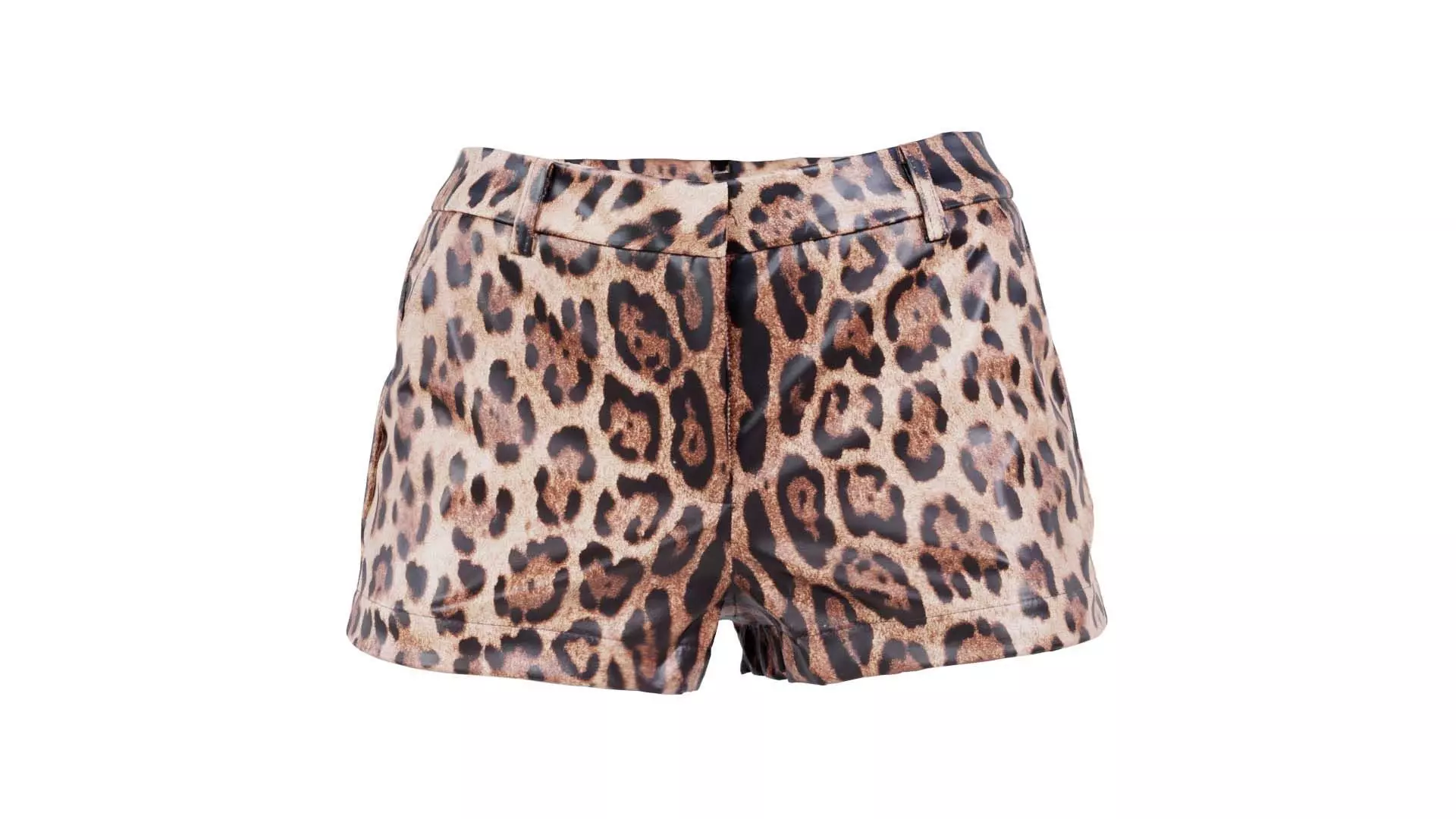 Shiny Hotpants Tiger Low-poly 3D model