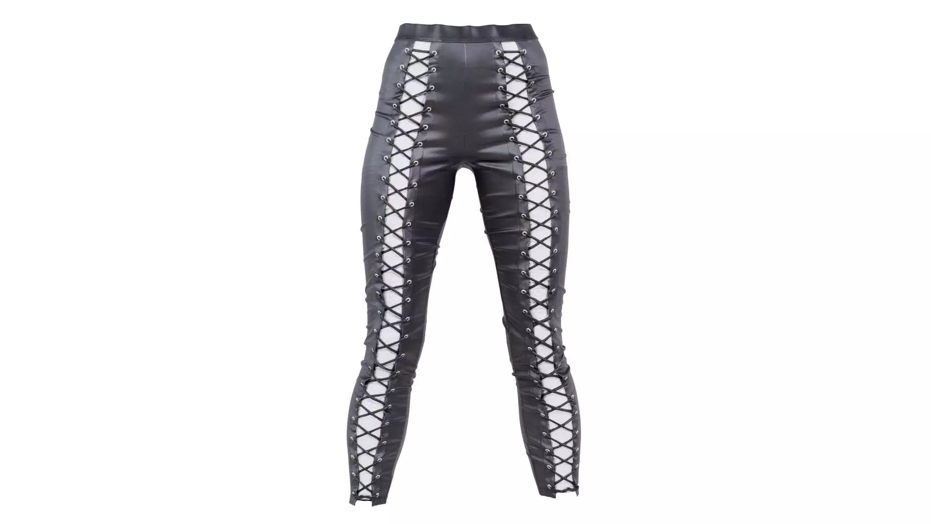 Shiny Laces Leggings Low-poly 3D model