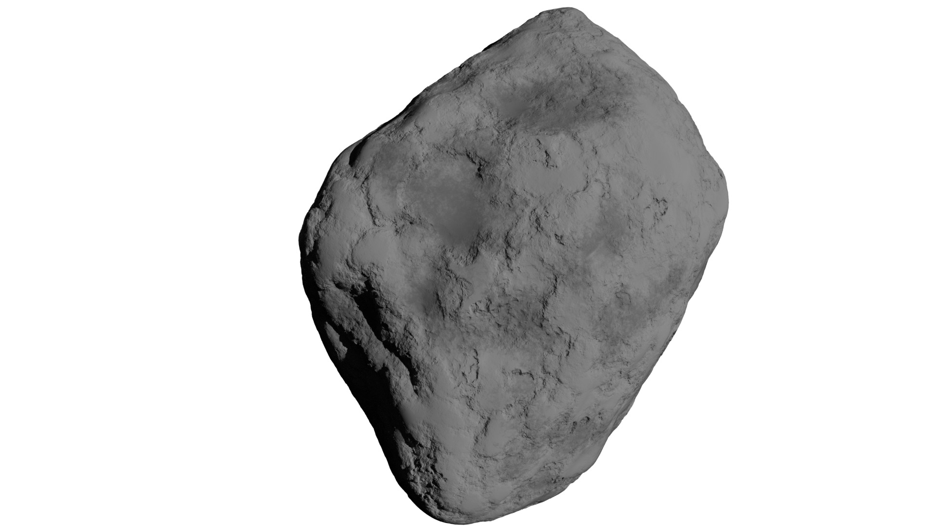 Hale Bopp Comet nucleus 3D model_3