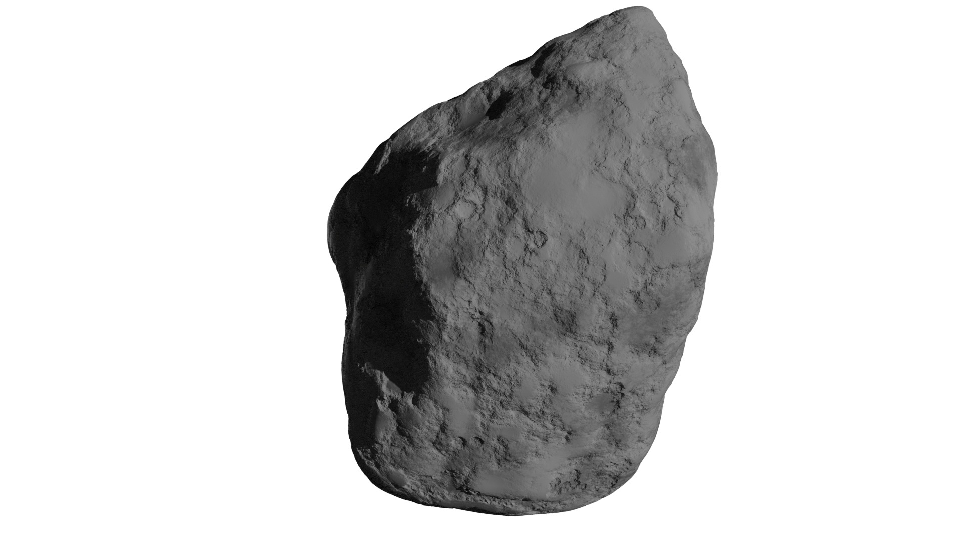 Hale Bopp Comet nucleus 3D model_4