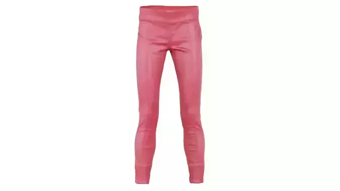 Tight Leather Biker Pants