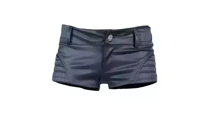 Tiny Leather Short