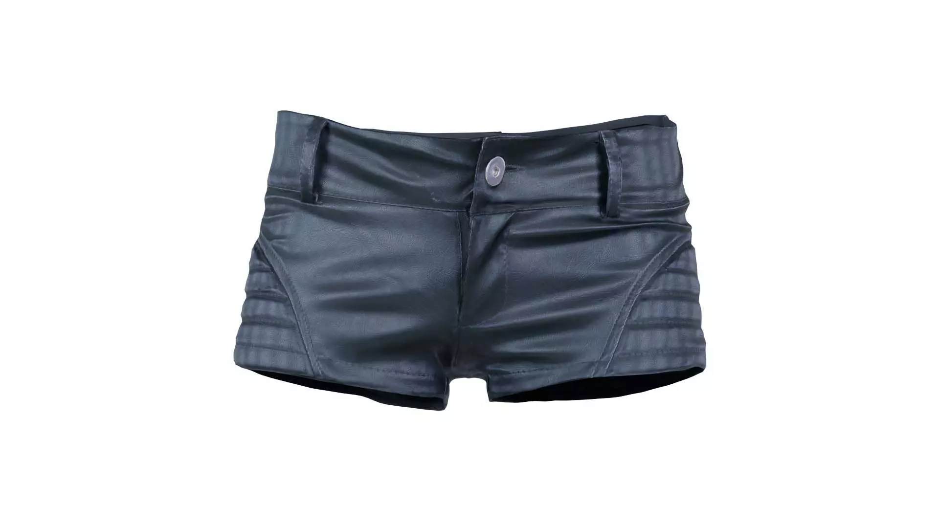 Tiny Leather Short Low-poly 3D model