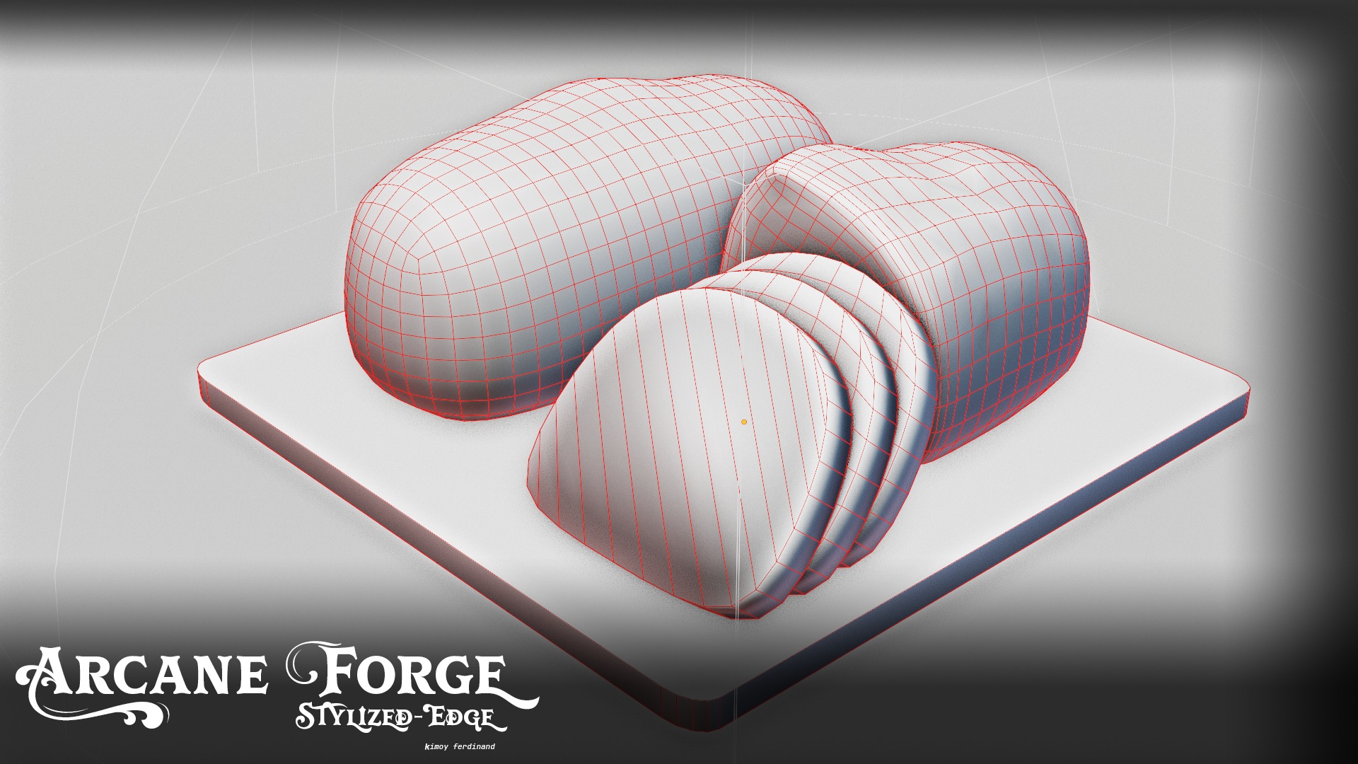 Realistic Bread 3D Model Low-poly 3D model_4