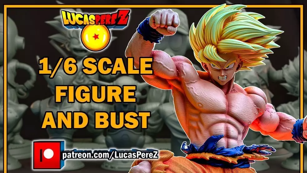 GOKU ESPECIAL 3D print model_0