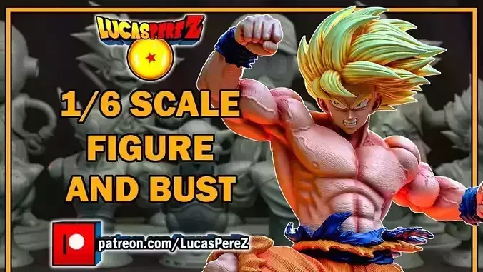 GOKU ESPECIAL 3D print model