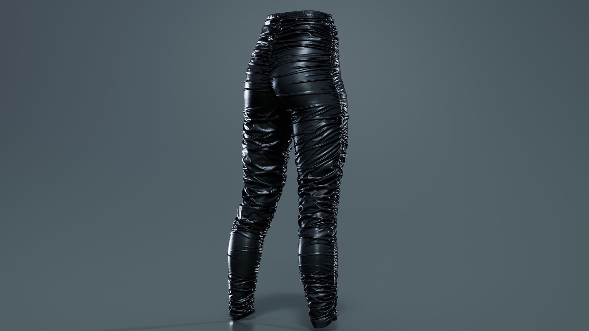 Ultimate Wrinkle Pants Low-poly 3D model_4