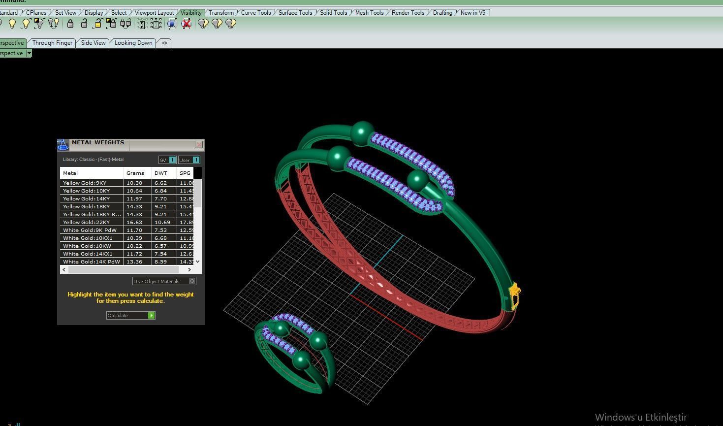 tiffany bileklik 3D print model_7